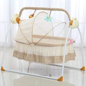 Decdeal Electric Baby Portable Bassinet Cradle