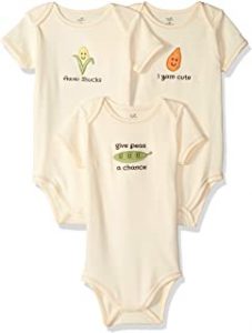 Touched by Nature Baby Organic Cotton Bodysuits