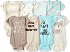 Baby Boys' 8-Pack Short-Sleeve Onesies Bodysuit