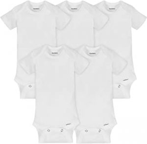 Multi Size Organic Short Sleeve Onesies Bodysuits