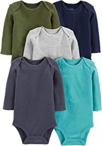 Simple Joys by Carter's Baby Boys' Long-Sleeve Bodysuit