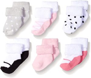 Luvable Friends Unisex Baby Newborn and Baby Socks 