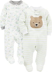 Simple Joys by Carter's Cotton Footed Sleep and Play