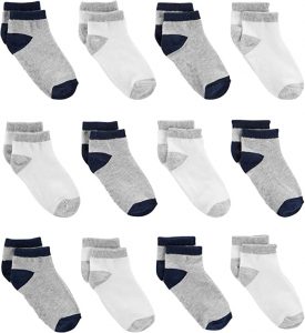 Simple Joys by Carter's Baby and Toddler Boys' 12-Pack Sock Ankle